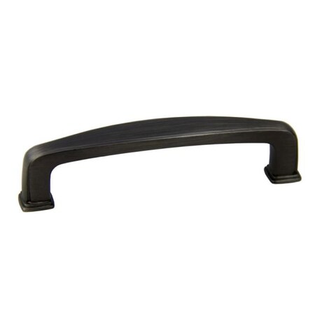 Crown 4-5/8" Deco Cabinet Pull with 3-3/4" Center to Center Satin Pewter Finish CHP81092APH